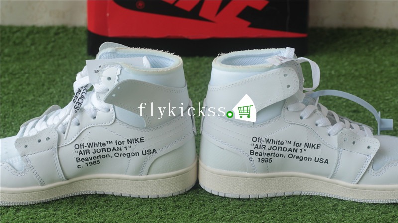 Off White x Nike Air Jordan 1 White GS
